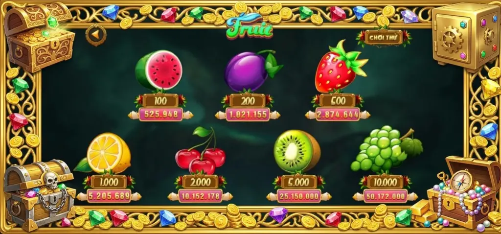 Phòng Chơi Hoa Quả Betvip