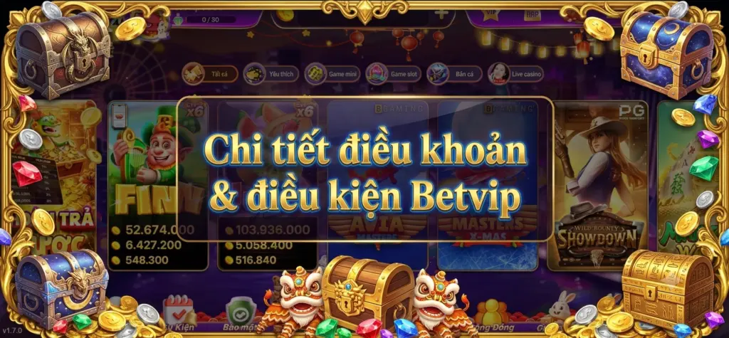 Chi Tiết Điều Khoản & Điều Kiện Betvip