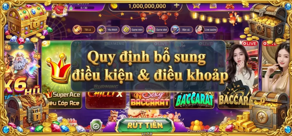 Quy Định Bổ Sung Betvip