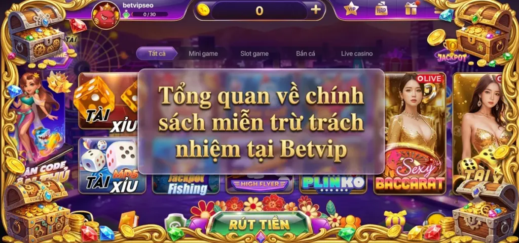 Tổng Quan Miễn Trừ Trách Nhiệm Betvip